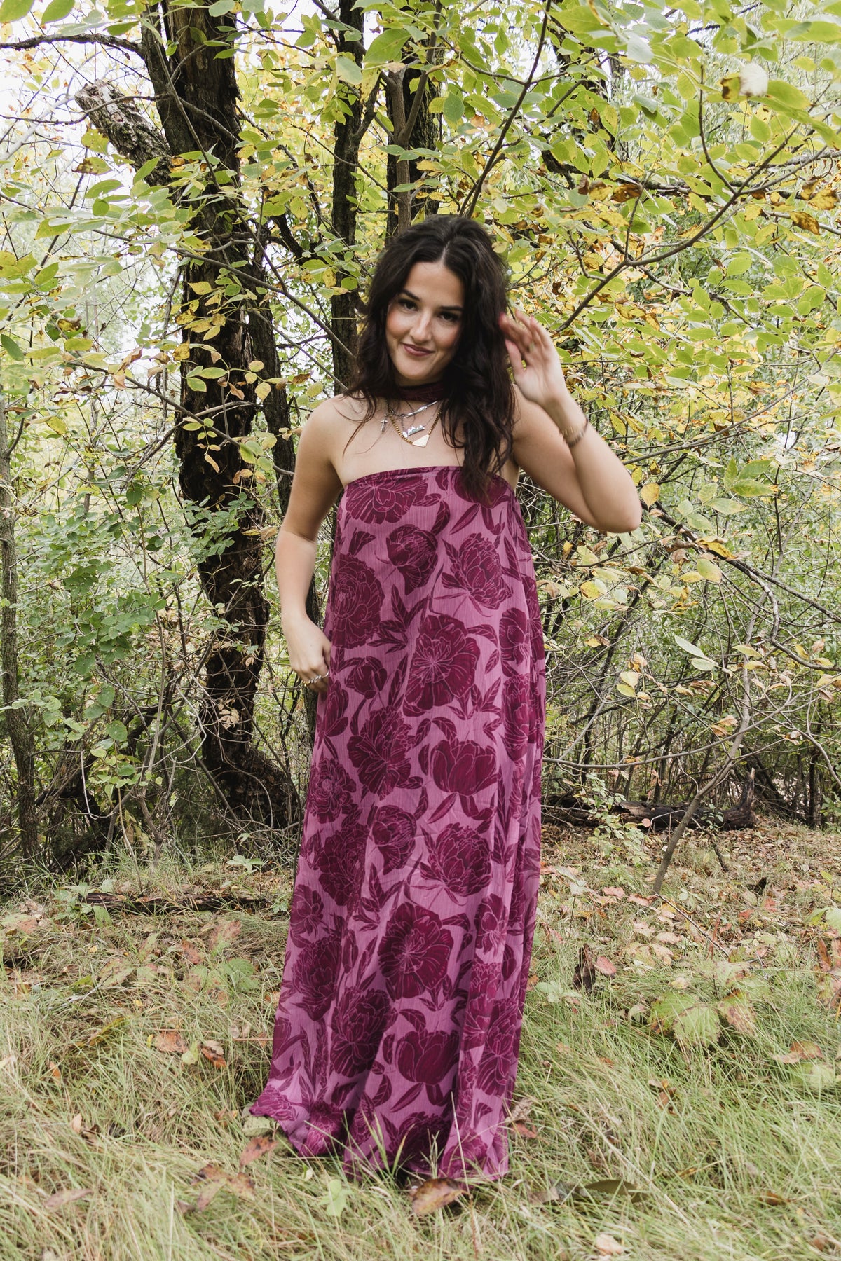 Floral Print Maxi dress