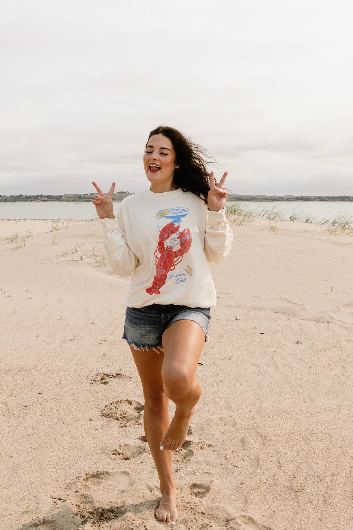 Lobster Daiquiri Cocktain Sweatshirt