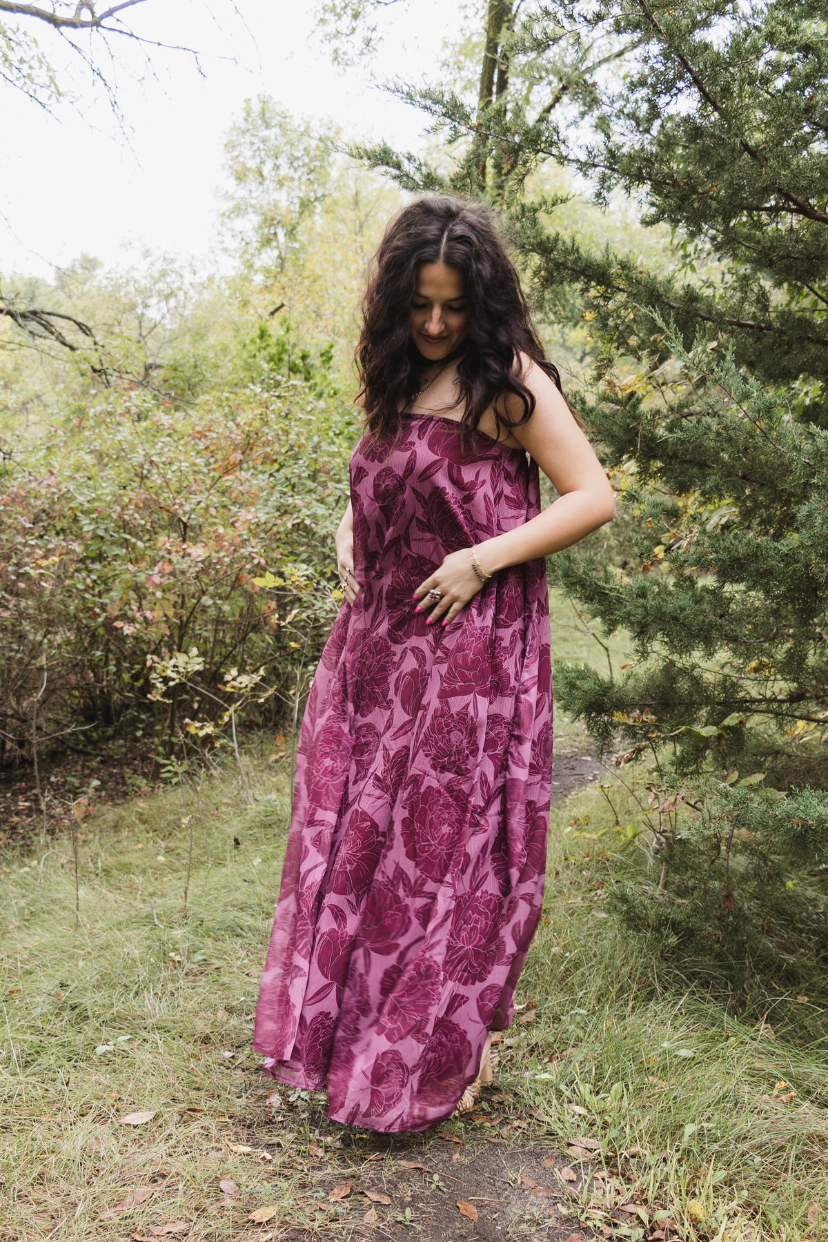 Floral Print Maxi dress