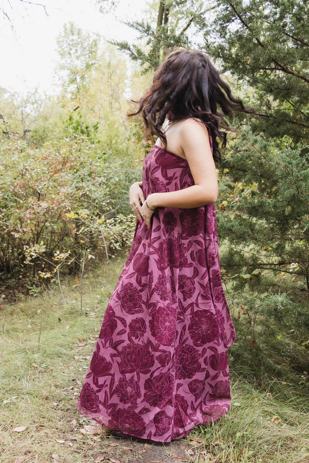 Floral Print Maxi dress