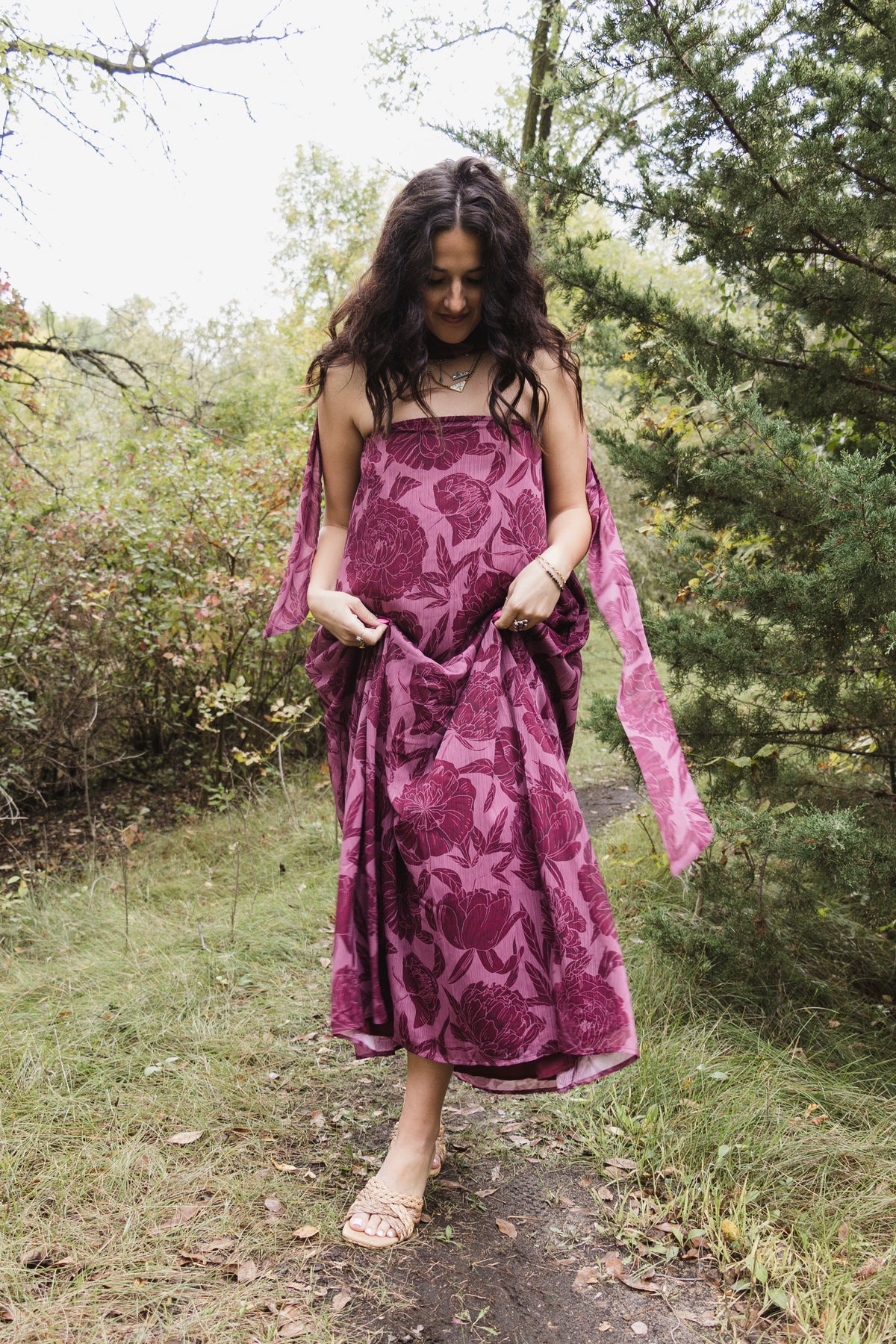Floral Print Maxi dress