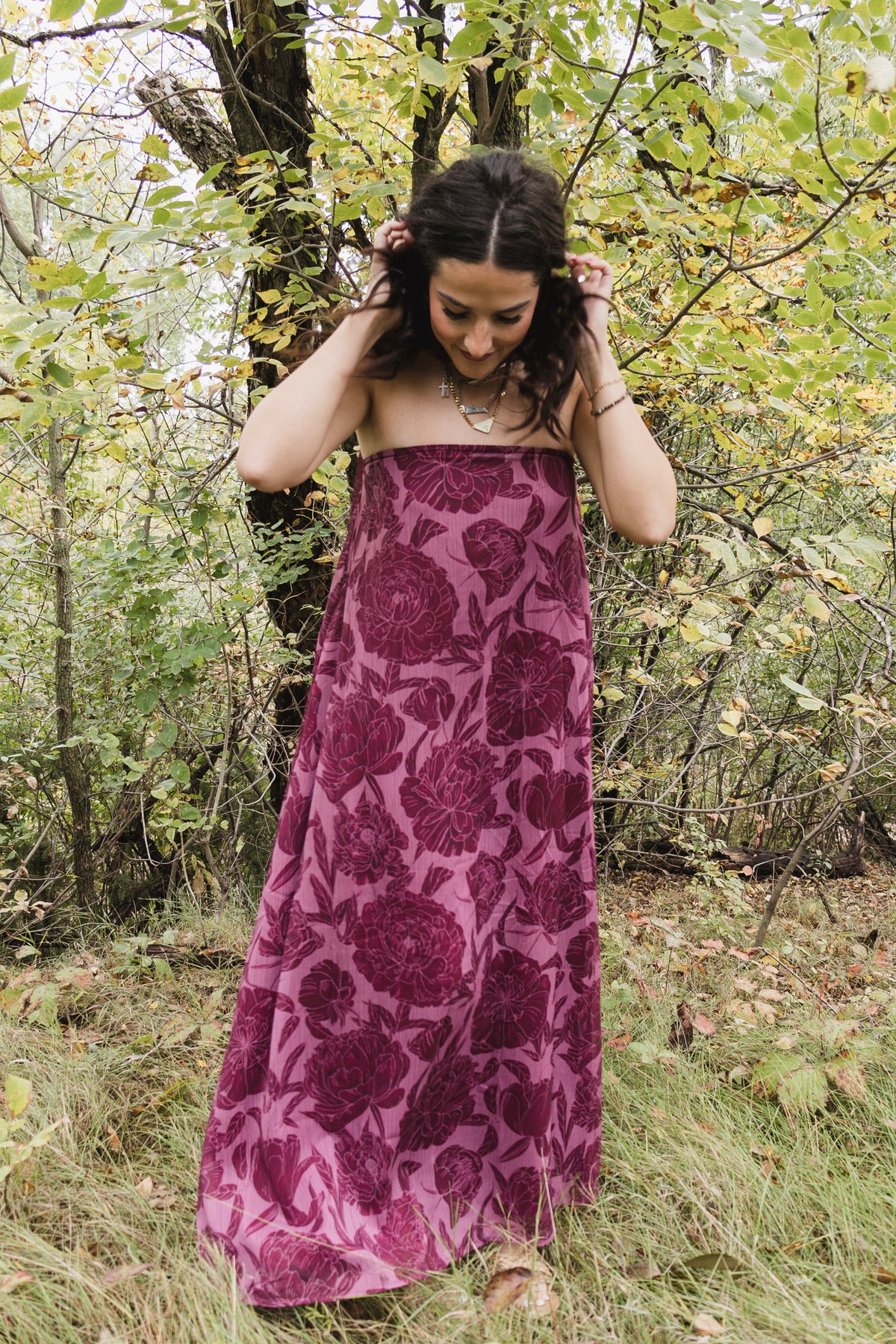Floral Print Maxi dress