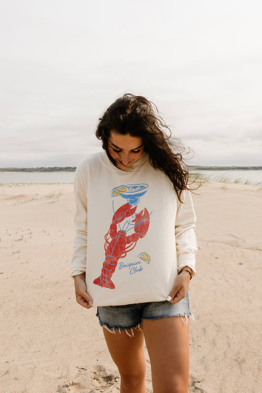 Lobster Daiquiri Cocktain Sweatshirt