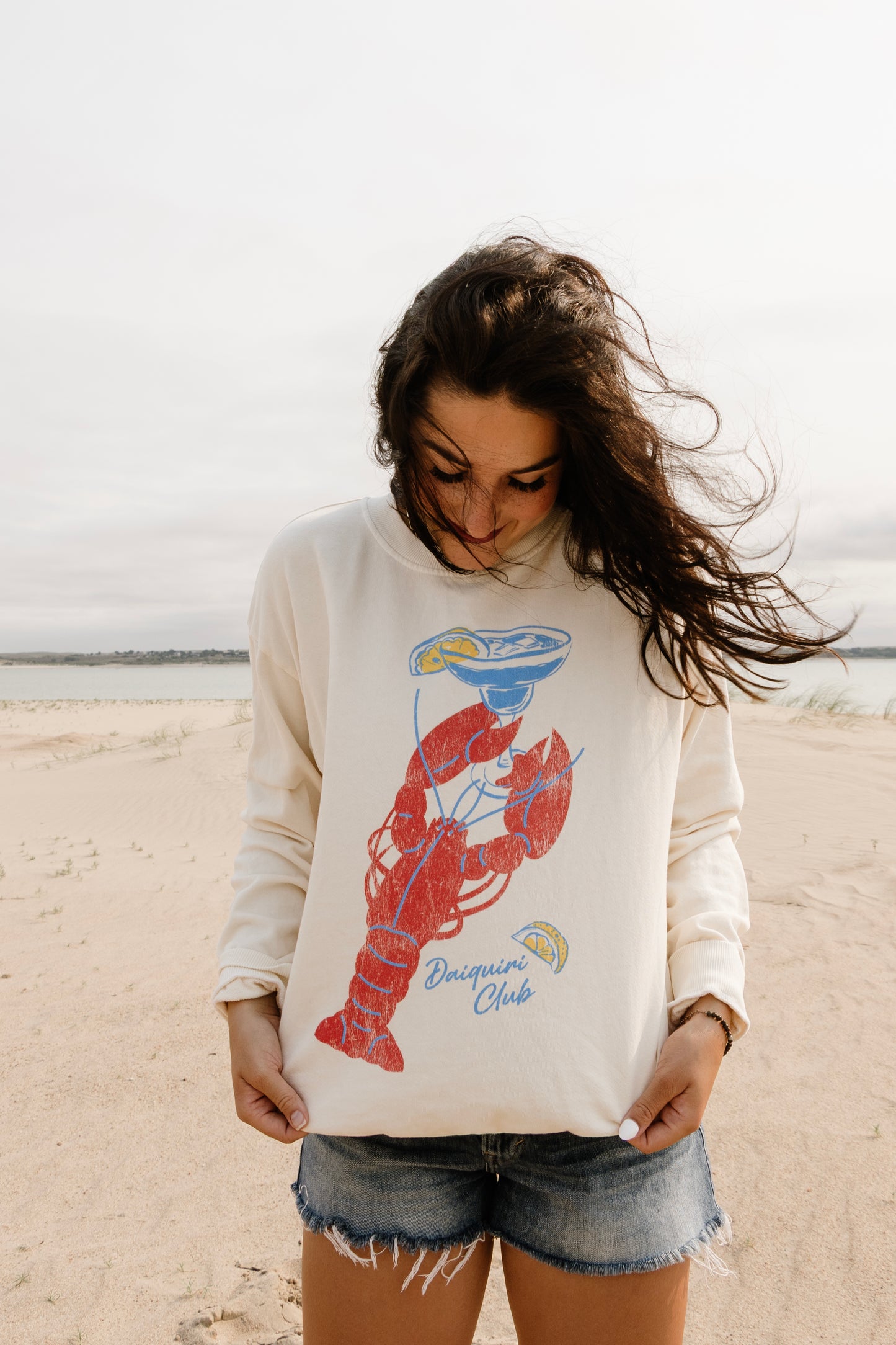 Lobster Daiquiri Cocktain Sweatshirt