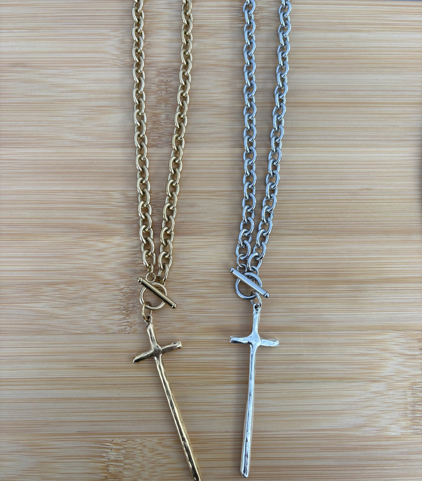 Dangle Cross Necklace